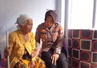 Polri Peduli : Polres Lumajang Salurkan Bantuan untuk Lansia Sebatangkara